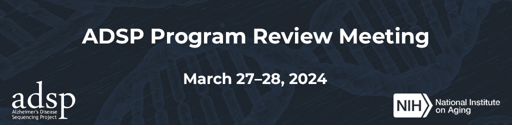 ADSP Program Review Meeting - March 27-28, 2024