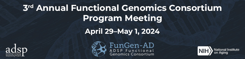 3rd Annual Functional Genomics Consortium Program Meeting - April 29- May 1, 2024